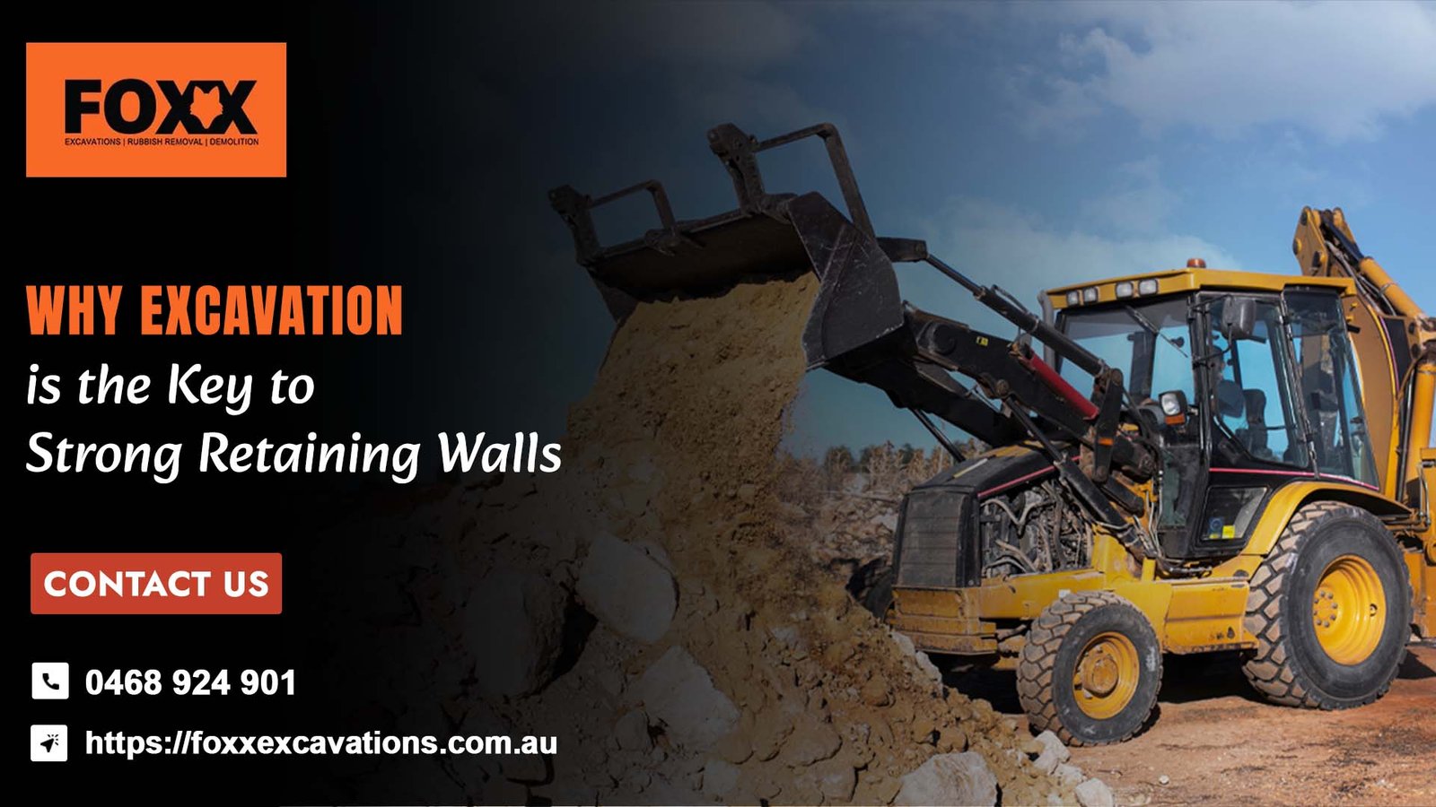 Why Excavation is the Key to Strong Retaining Walls